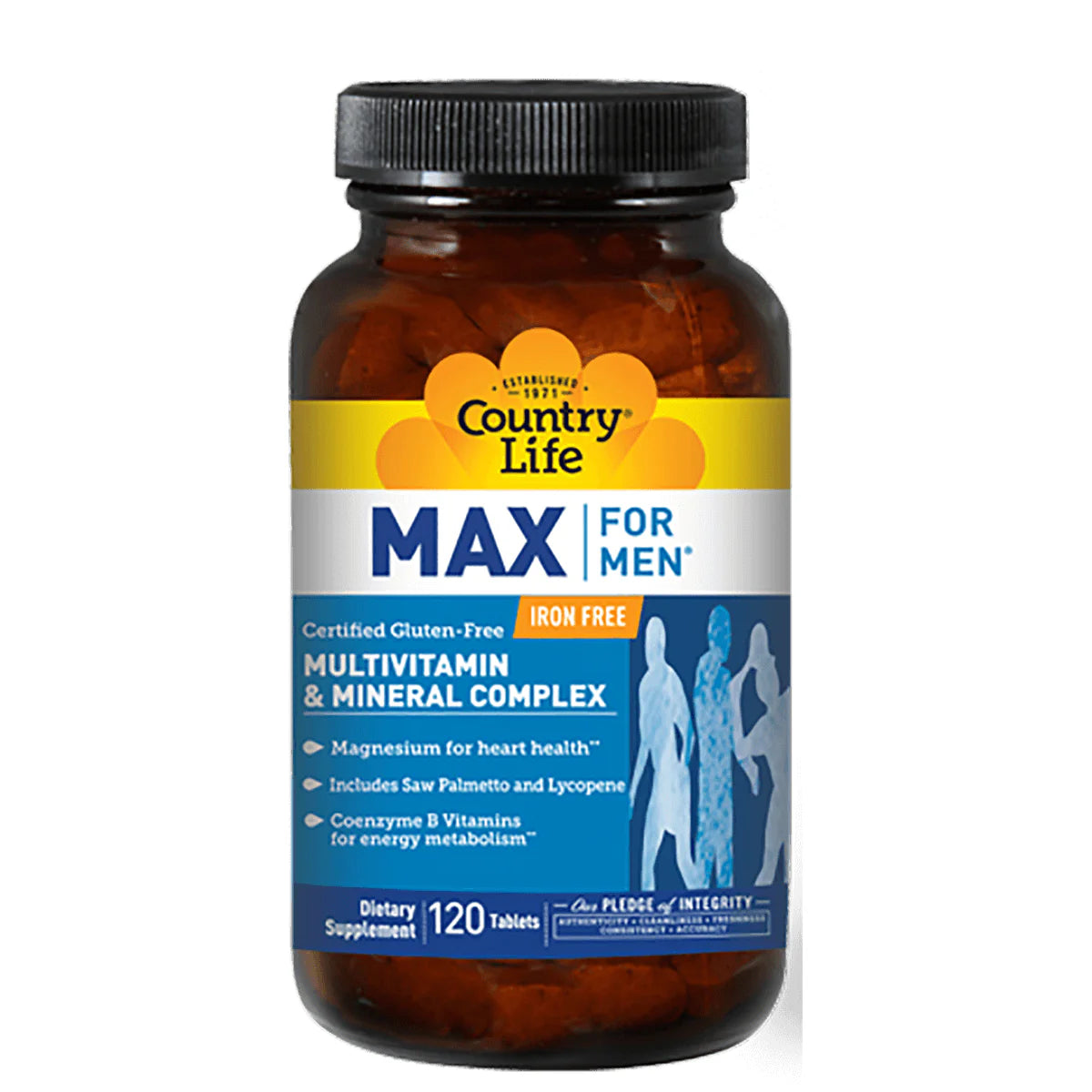 Max For Men Multivitamin & Mineral Complex - IronFree