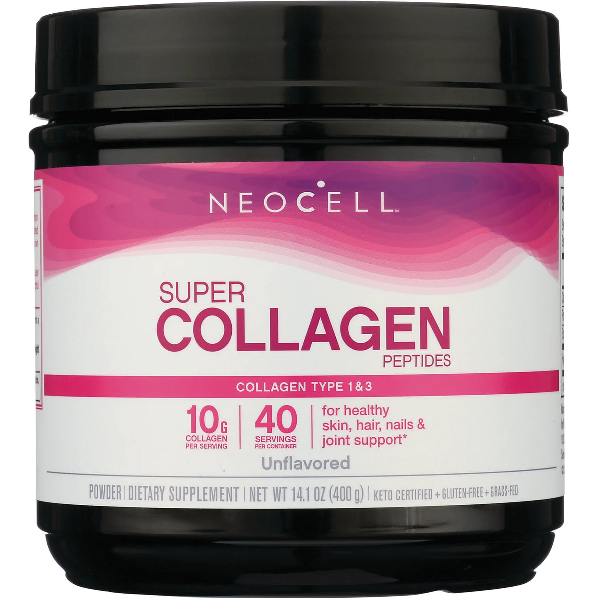 Super Collagen Peptides Type 1 & 3 - Unflavored