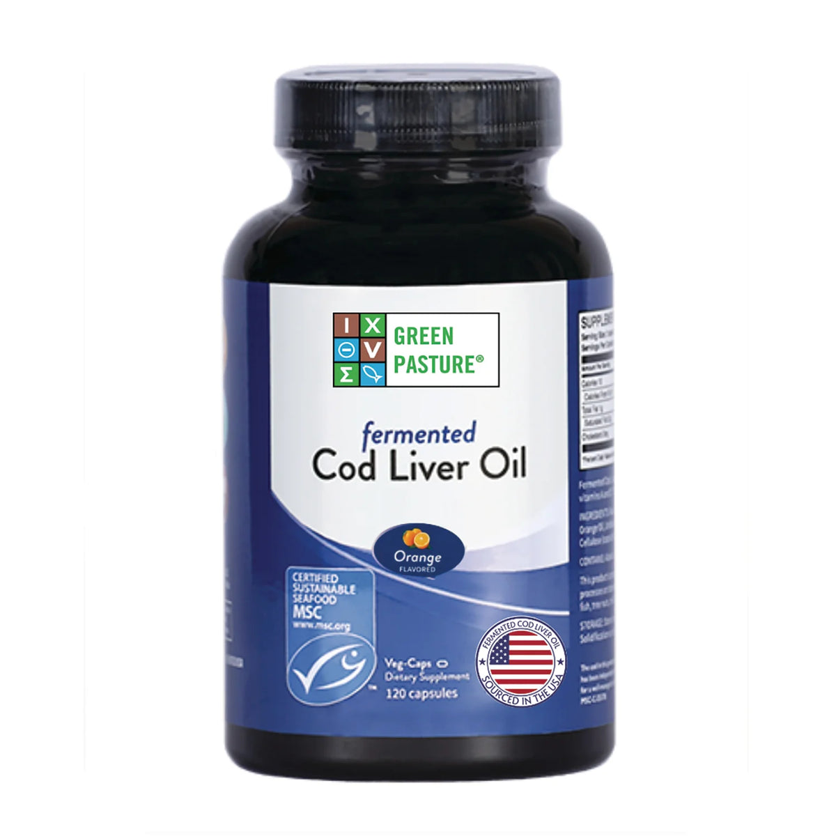 Fermented Cod Liver Oil - Orange