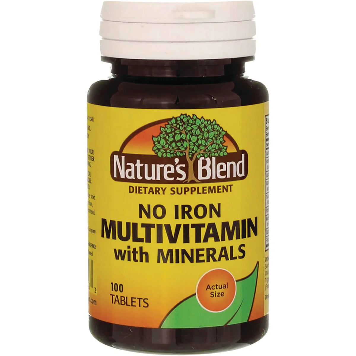 Multivitamin with Minerals - No Iron