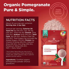 Organic Pomegranate Powder