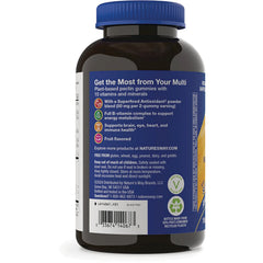 Alive! Men's 50+ Multivitamin Gummy - Mixed Fruit