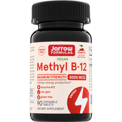 Vegan Methyl B-12 Maximum Strength - Cherry