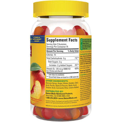 Extra Strength D3 Gummies - Strawberry, Peach & Mango