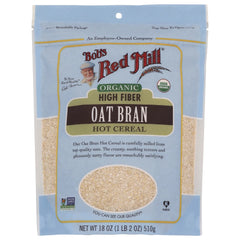 Organic High Fiber Oat Bran Hot Cereal