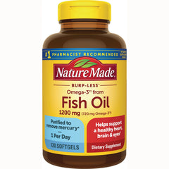 Omega-3 from Fish Oil - Burp-Less