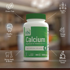 Calcium, Magnesium & Vitamins D3 & K
