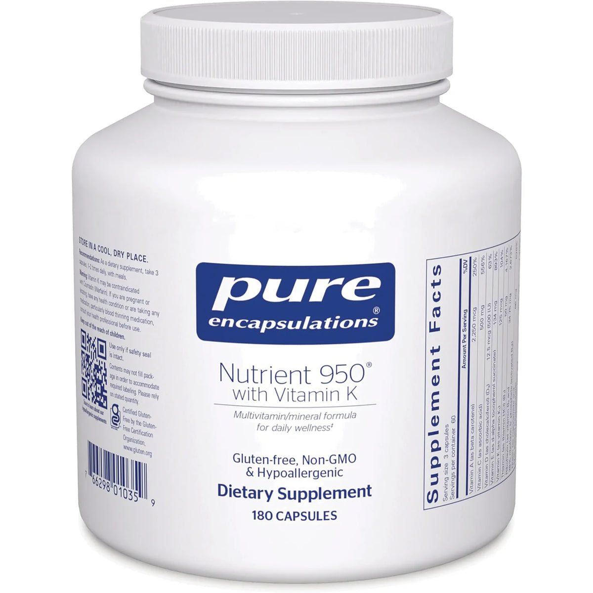 Nutrient 950 with Vitamin K