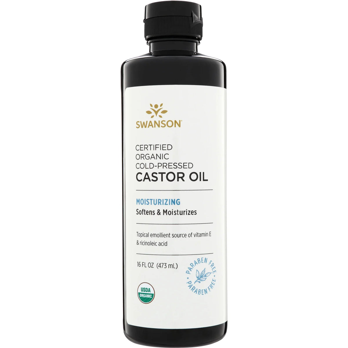 Certified Organic Cold-Pressed Castor Oil