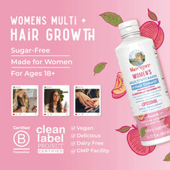 Women's Multivitamin + Hair Growth Liposomal - Peach