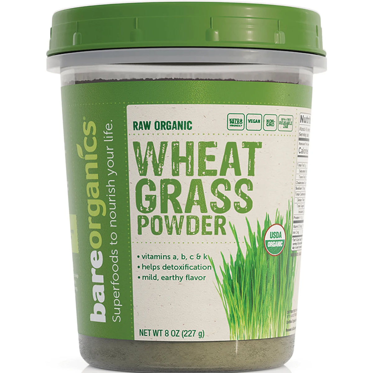 Raw Organic Wheat Grass Powder