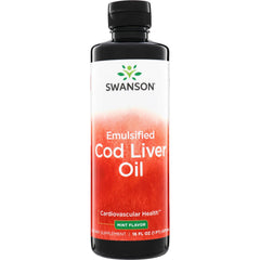Emulsified Cod Liver Oil - Mint Flavor