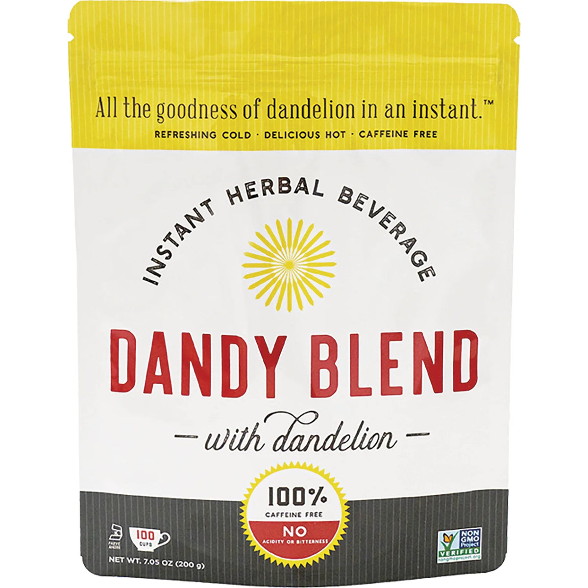 Instant Herbal Beverage with Dandelion