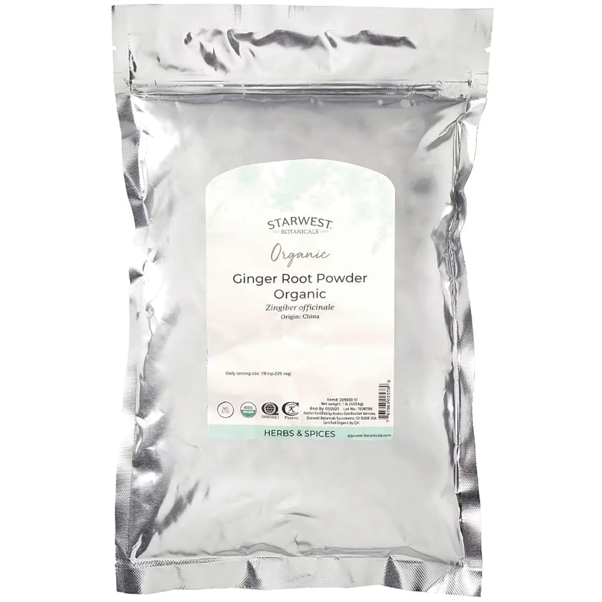 Ginger Root Powder Organic