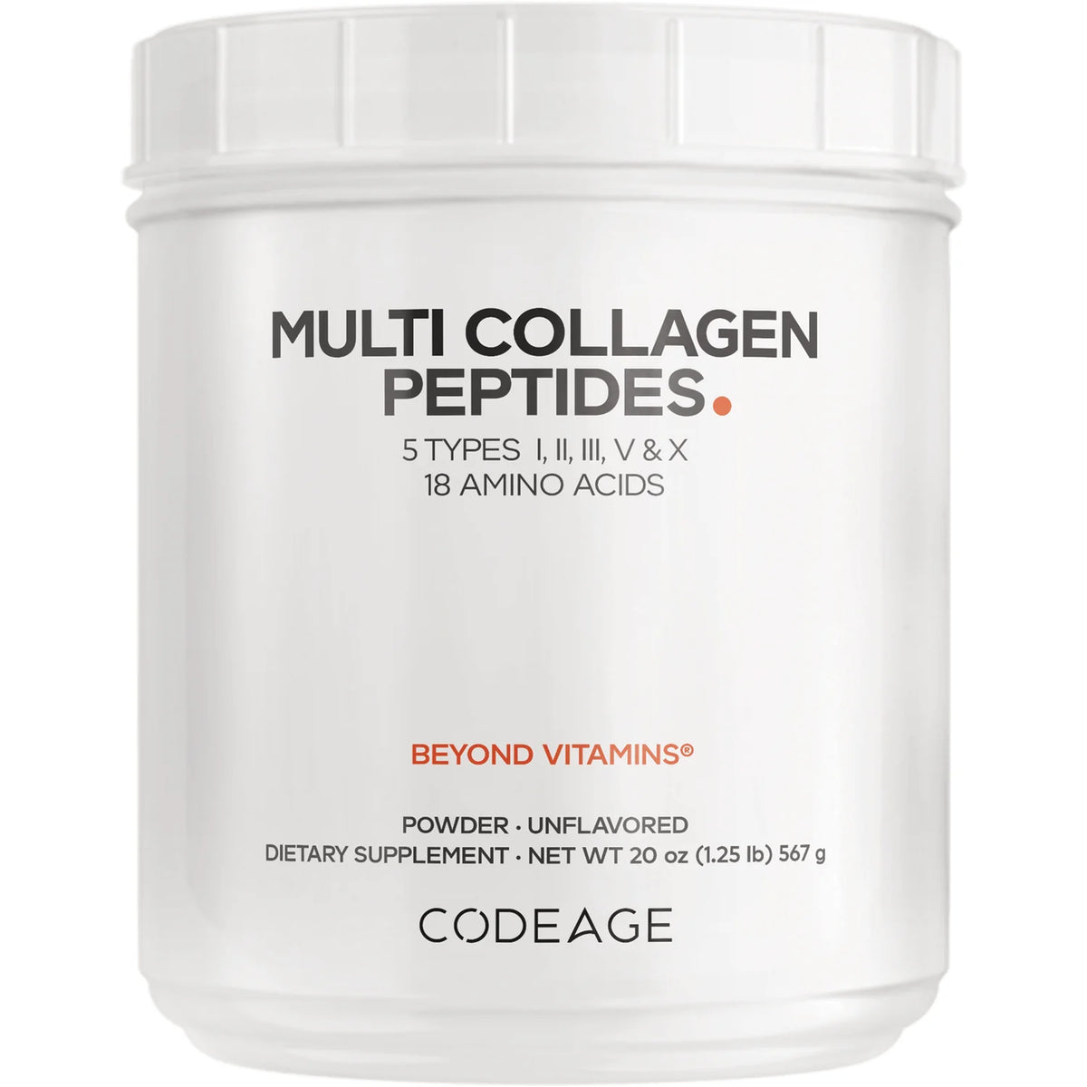 Multi Collagen Peptides - Unflavored