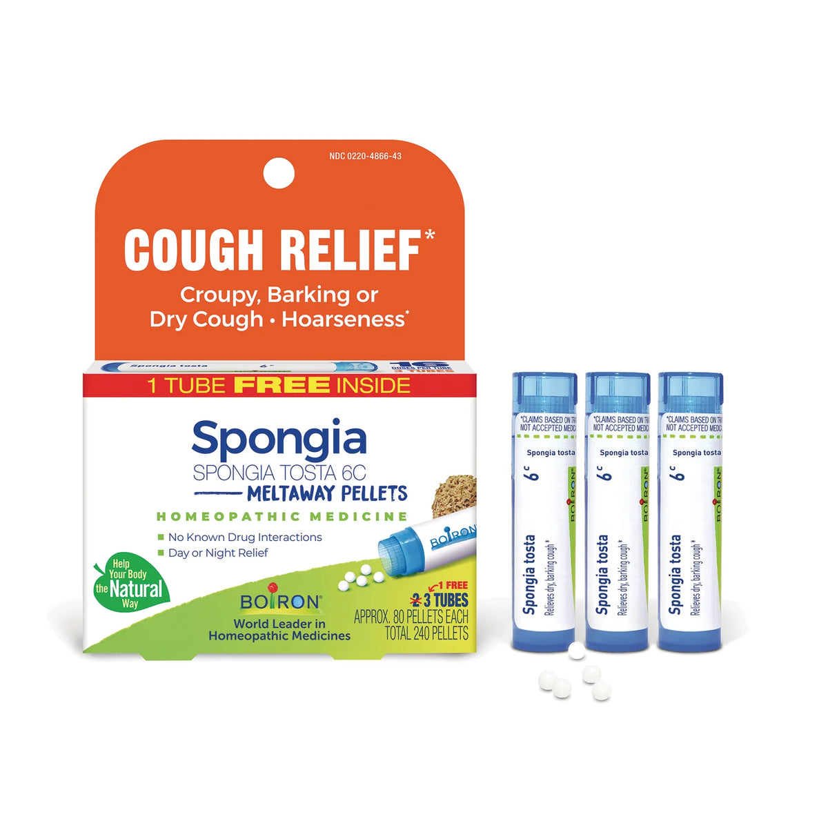 Spongia Tosta 6C Meltaway Pellets - 3 Tubes