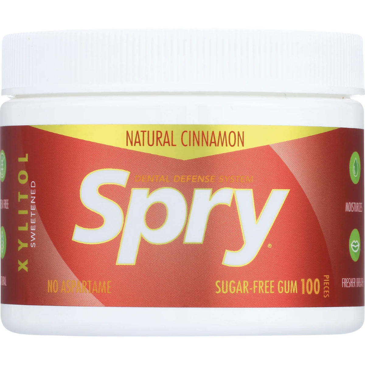 Spry Sugar-Free Gum - Natural Cinnamon