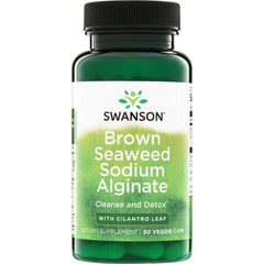Brown Seaweed Sodium Alginate with Cilantro Leaf