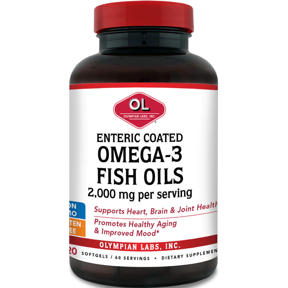 Enteric Coated Omega-3 Fish Oils