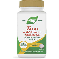 Zinc with Vitamin C & Echinacea - Wild Berry