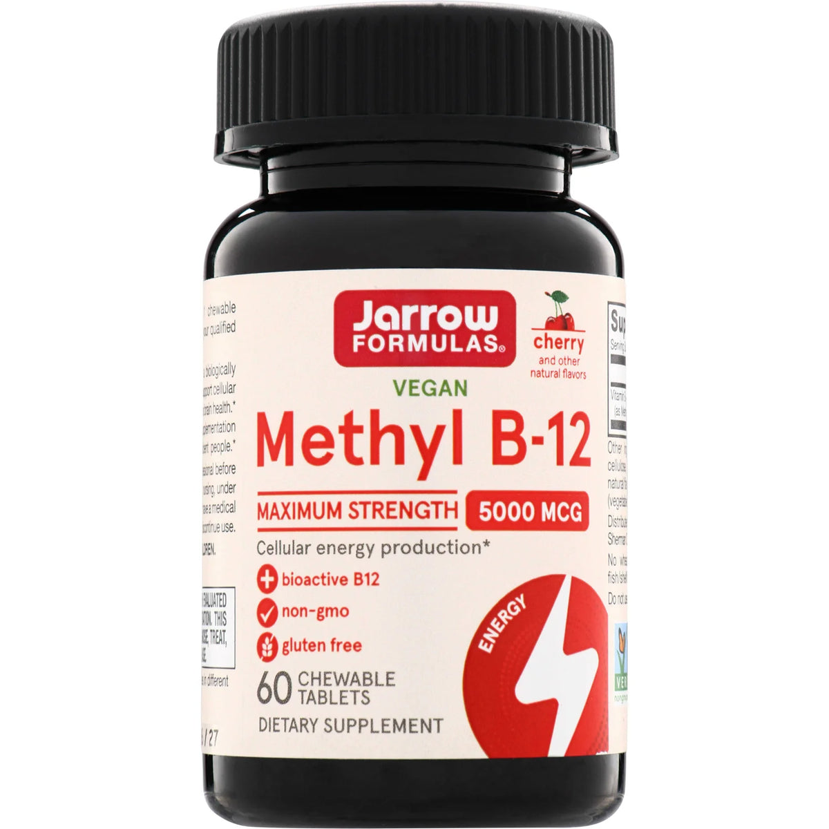 Vegan Methyl B-12 Maximum Strength - Cherry