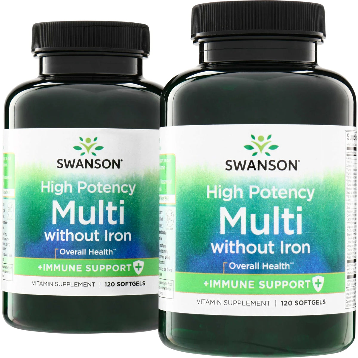 High Potency Multi without Iron +Immune Support