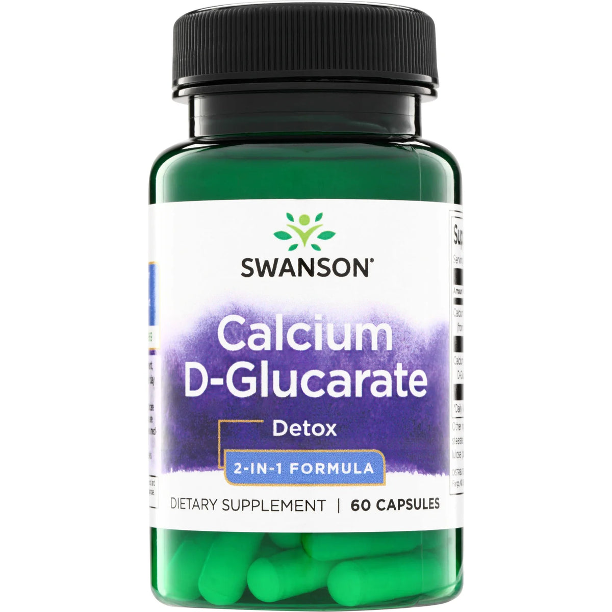 Calcium D-Glucarate - 2-in-1 Formula