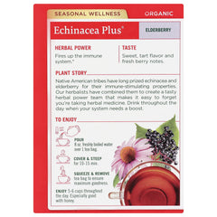 Organic Echinacea Plus Tea - Elderberry