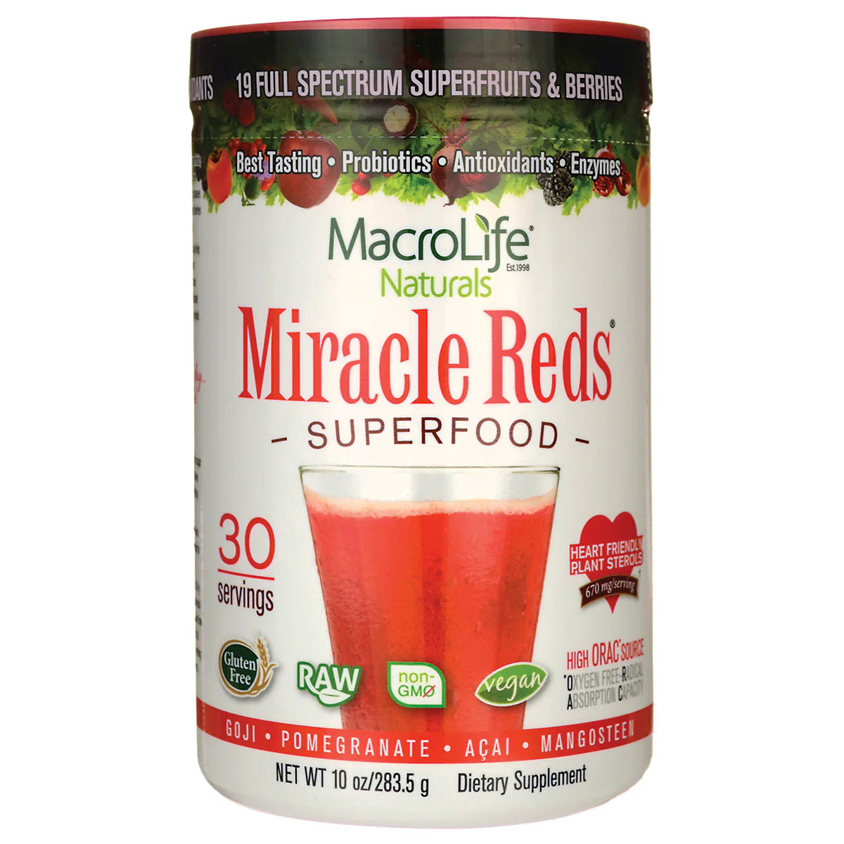 Miracle Reds Superfood