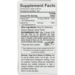 Vitamin D3 & K2