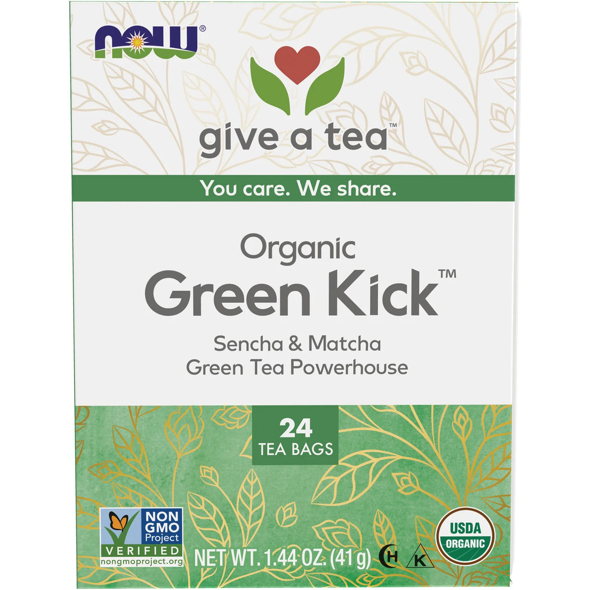 Organic Green Kick Tea