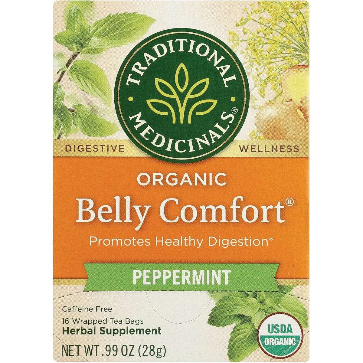 Organic Belly Comfort Tea - Peppermint