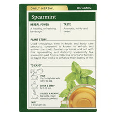 Organic Spearmint Tea