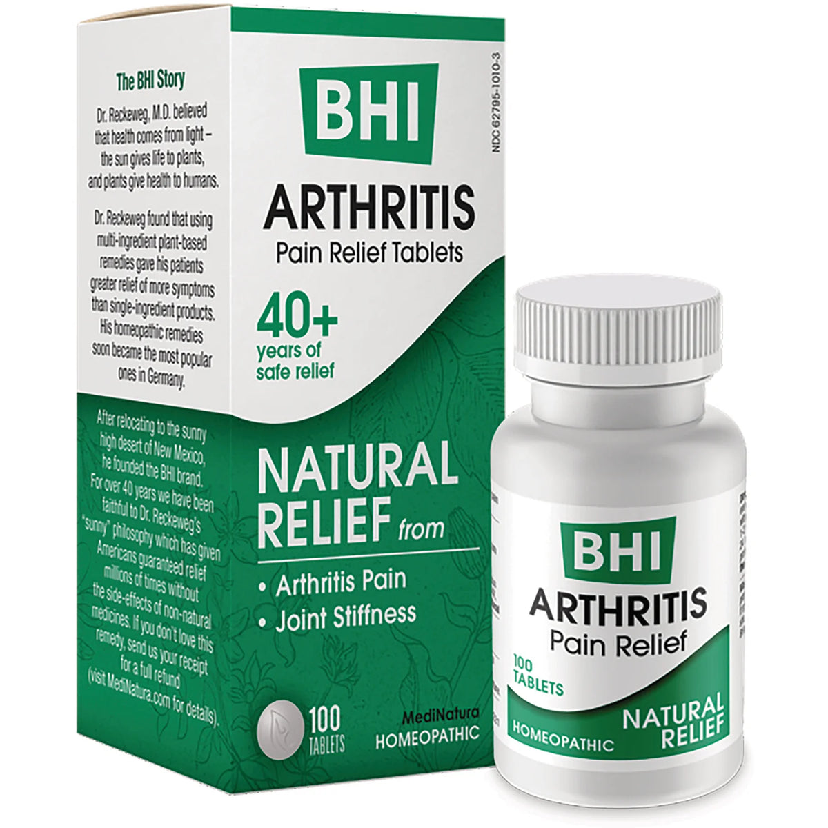 BHI Arthritis Pain Relief Tablets
