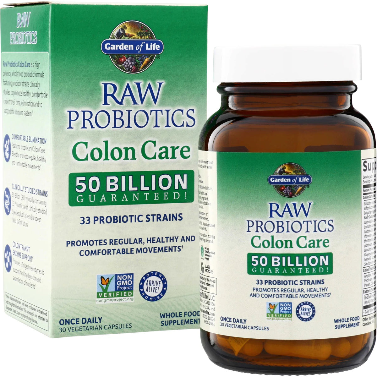 RAW Probiotics Colon Care