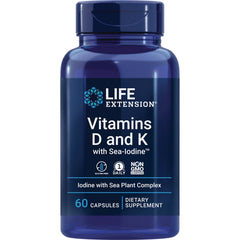 Vitamins D and K with Sea-Iodine