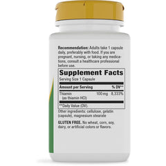 High Potency Vitamin B1 Thiamin HCI