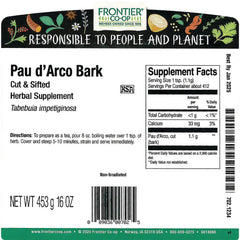 Pau d'Arco Bark - Cut & Sifted