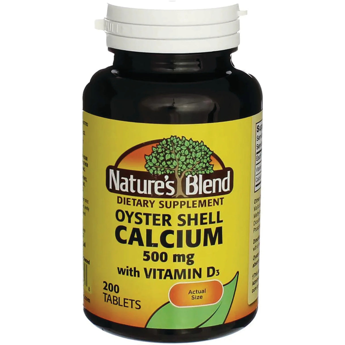 Oyster Shell Calcium with Vitamin D3