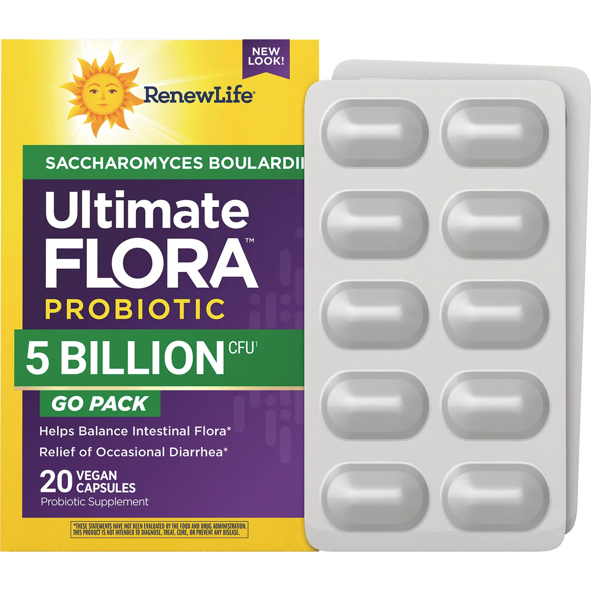Saccharomyces Boulardii Ultimate Flora Probiotic