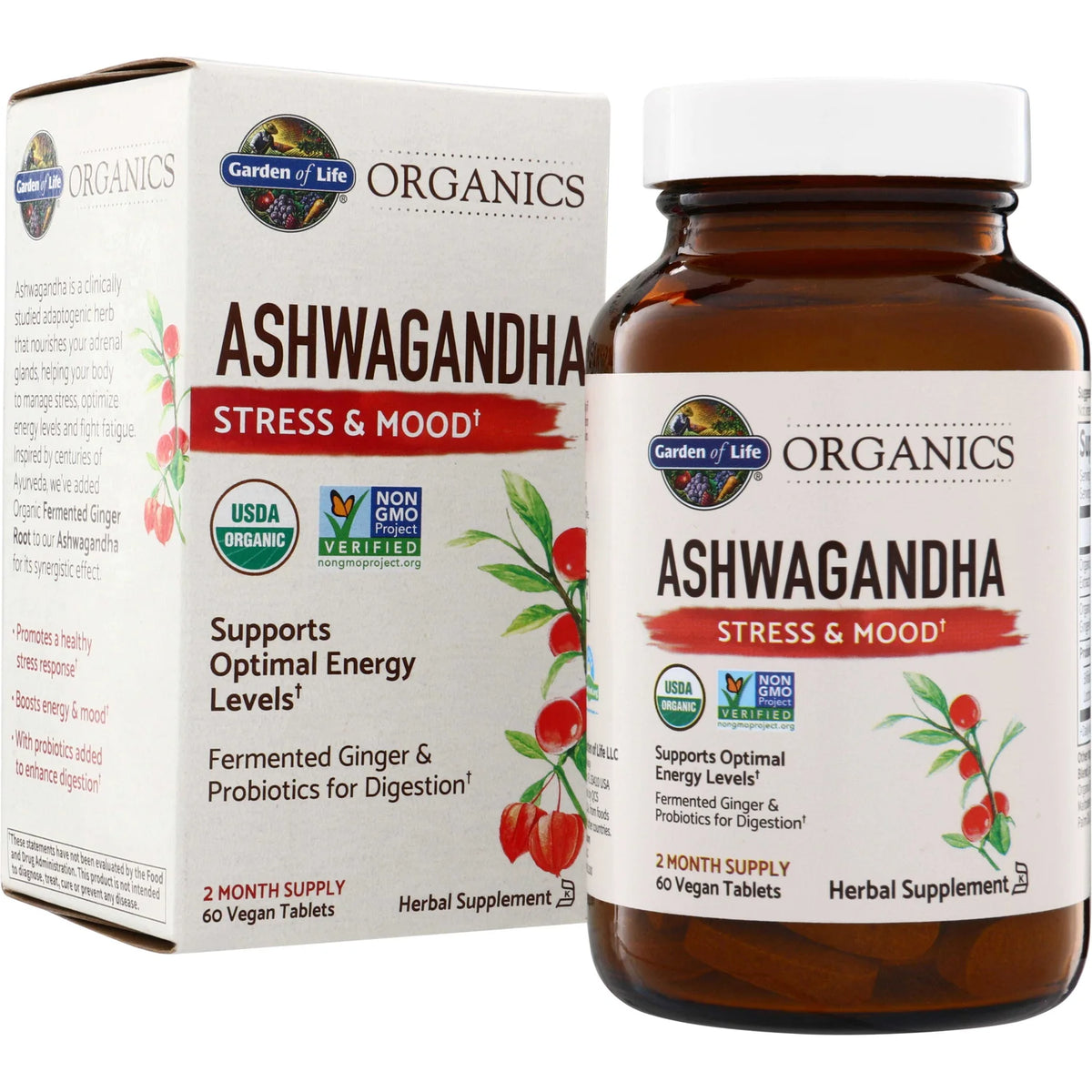 Organics Ashwagandha Stress & Mood