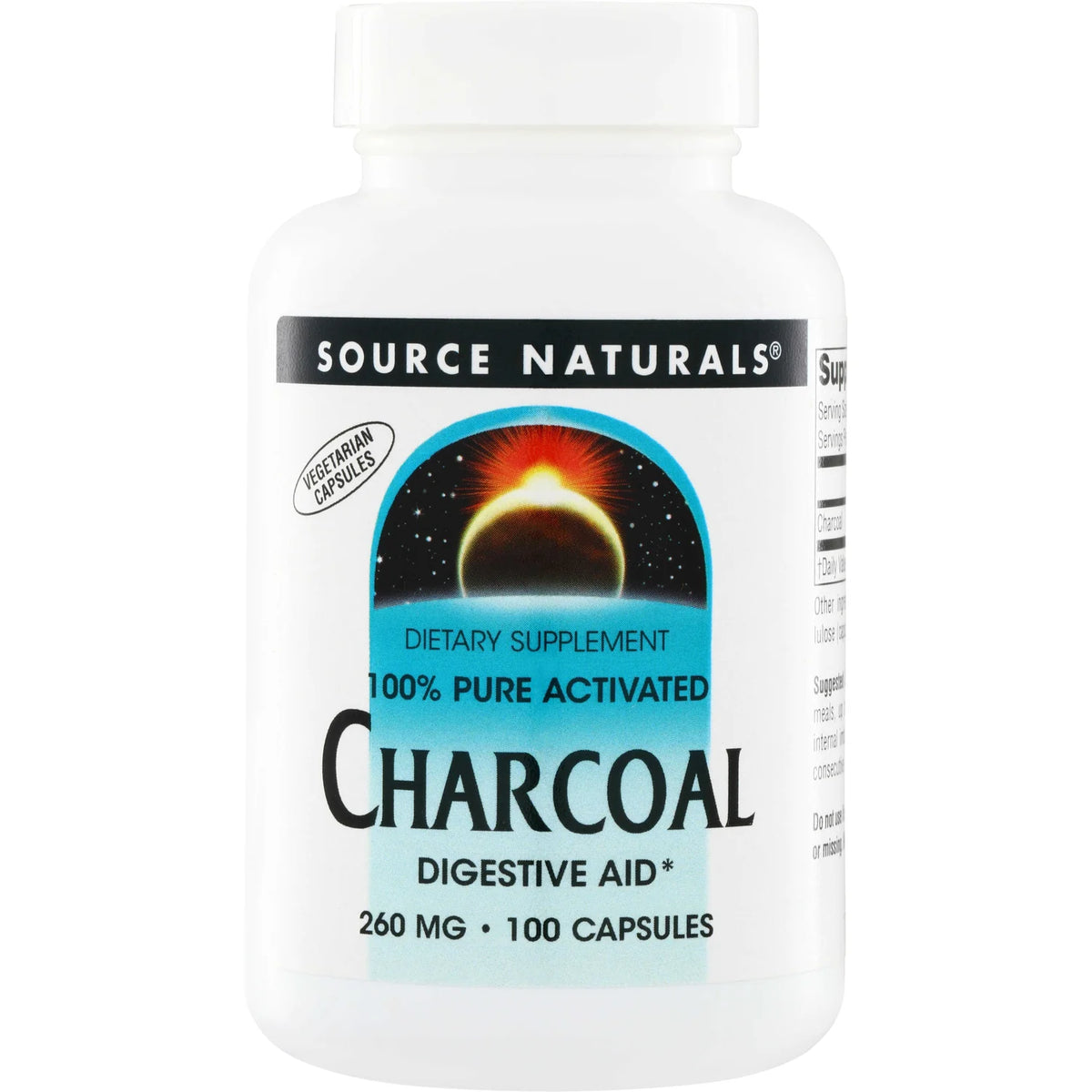 100% Pure Activated Charcoal