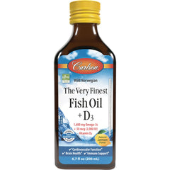 Wild Norwegian The Very Finest Fish Oil + D3 - Lemon