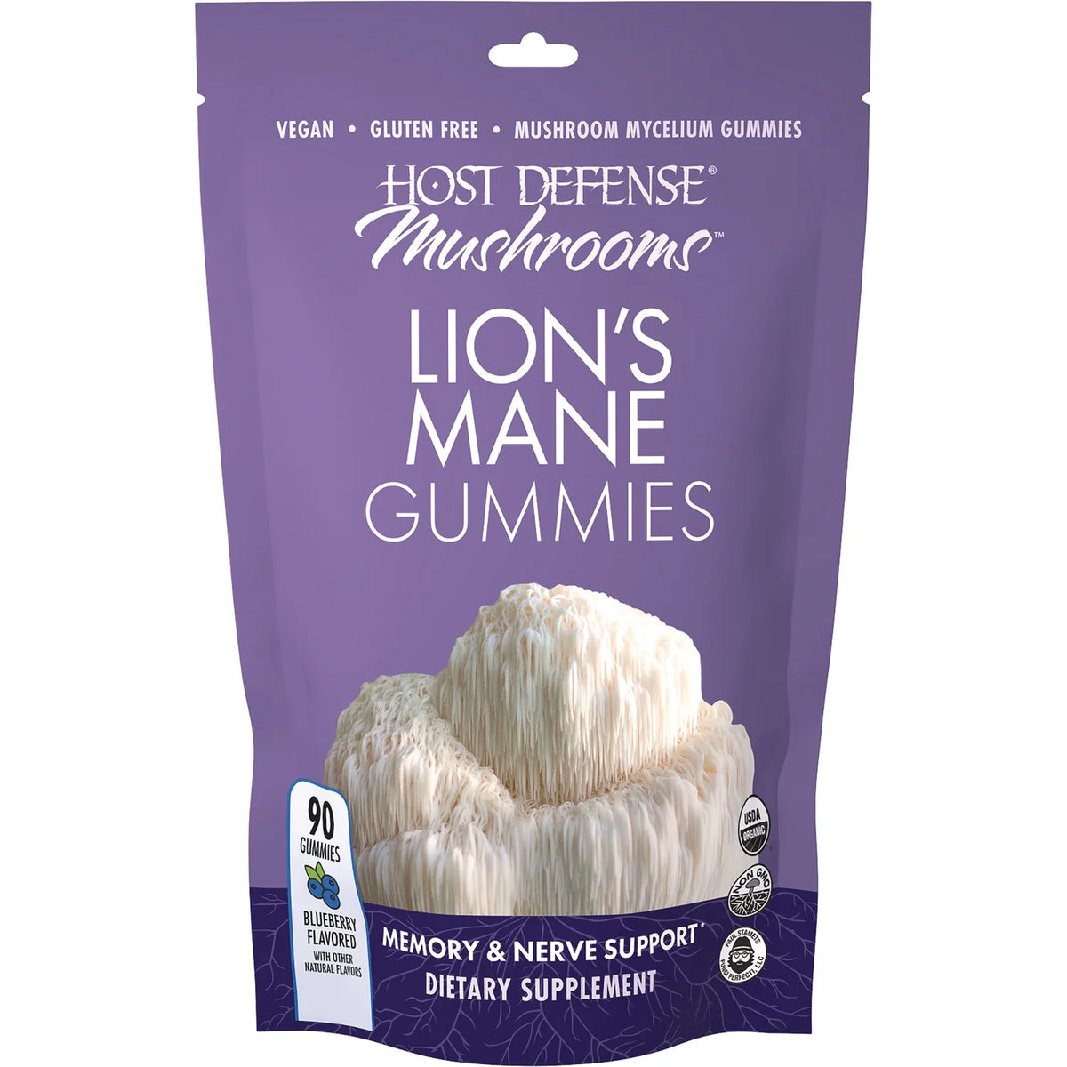 Lion's Mane Gummies - Blueberry