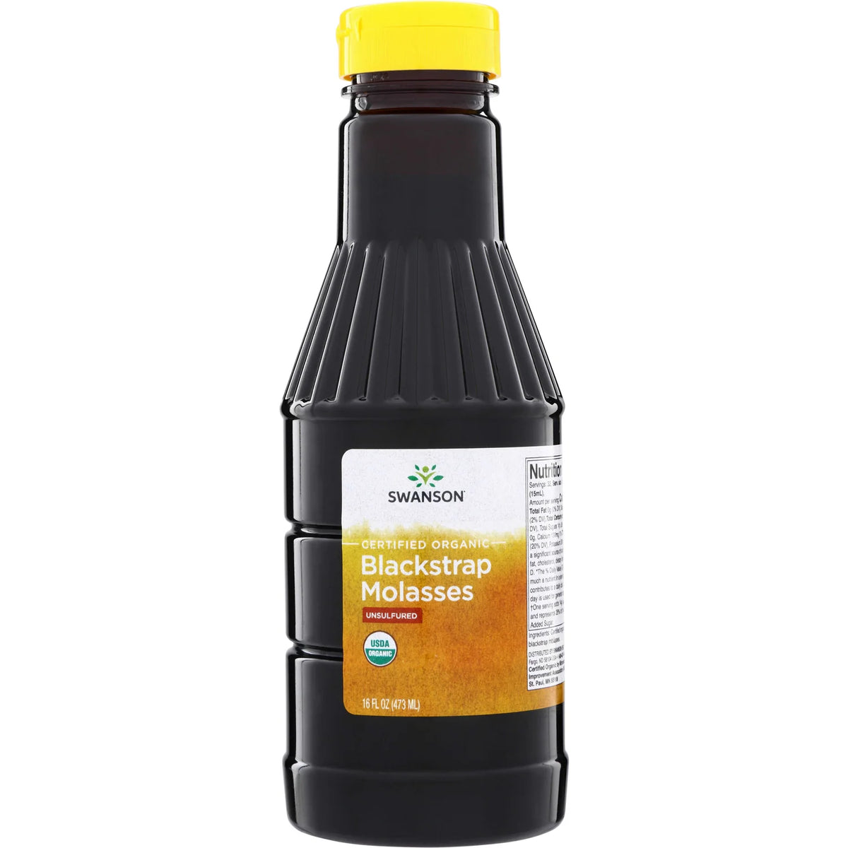 Certified Organic Blackstrap Molasses - Unsulfured
