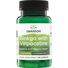 Ginkgo with Vinpocetine - Standardized