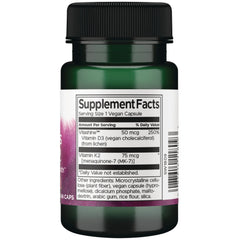 Vitamins D3 & K2 - 2,000 IU & 75 mcg