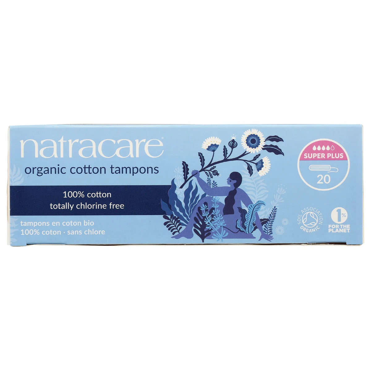 Organic Cotton Tampons - Super Plus