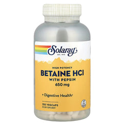 High Potency Betaine HCl with Pepsin