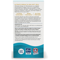 Ultimate Omega 2X Mini Soft Gels - Strawberry